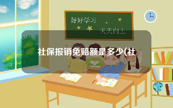 社保报销免赔额是多少(社保范围内0免赔 100%报销)