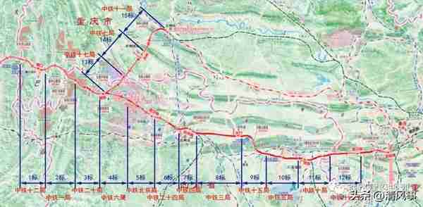 538亿、工期6年！西渝高铁安康至重庆段开标，11月底将全线开工